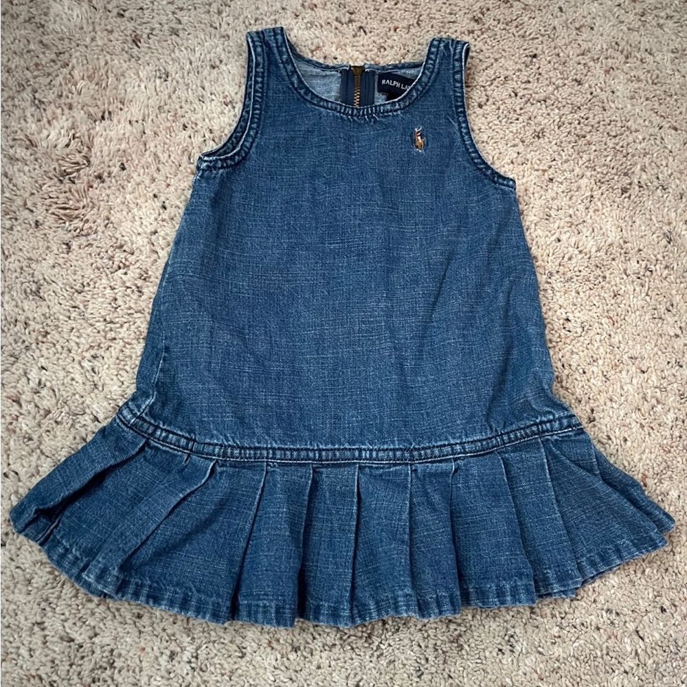 Ralph Lauren baby girl denim dress